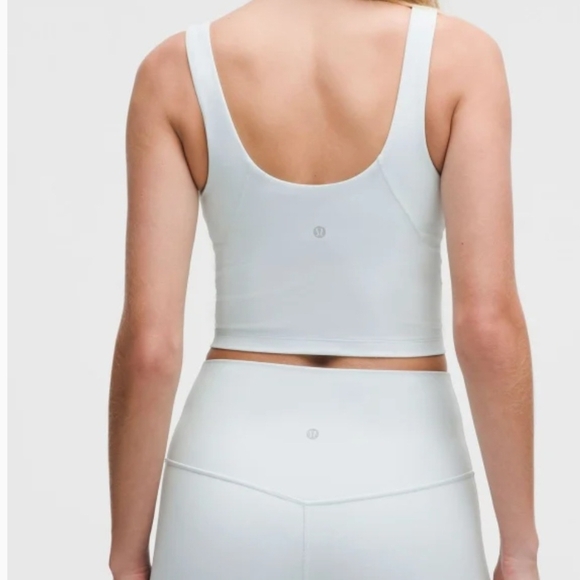 Lululemon Athletica Light Blue Sports Bra - Picture 2 of 6